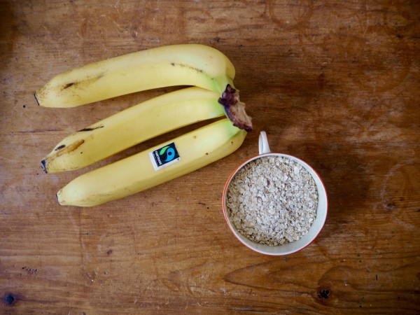 Bananen-und-Haferflocken
