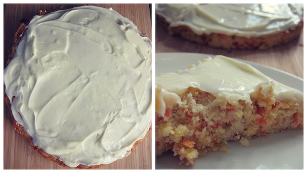 Karottenkuchen mit Frischkäse-Frosting