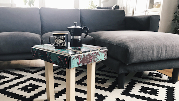 DIY Skihocker auf Regionalis
