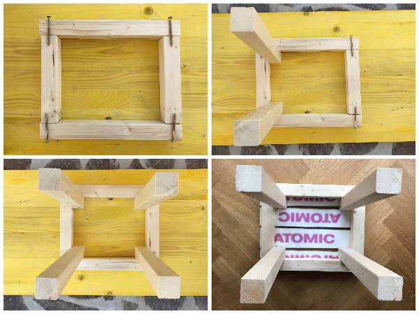 Holzstockerl selber bauen