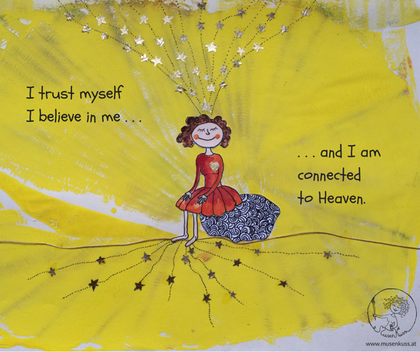MusenKuss Illustration - I trust myself I believe in me