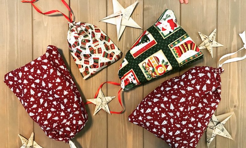 DIY Geschenksäckchen aus Stoff