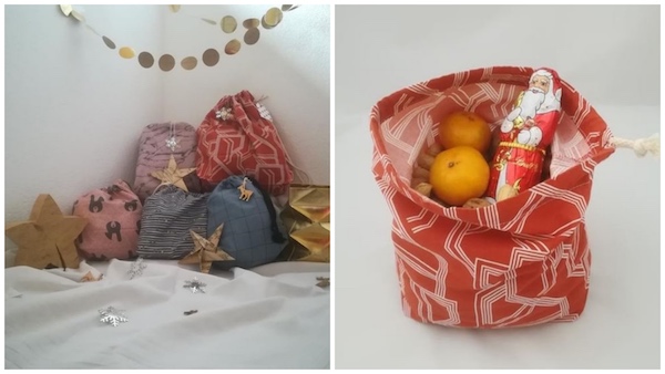 Stoffsäcke statt Geschenkpapier - Nachhaltig verpacken
