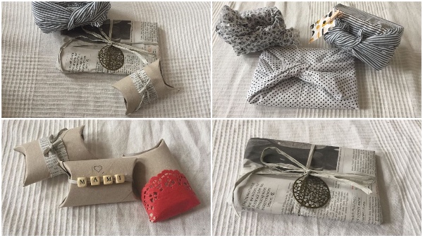 Nachhaltig verpacken - Upcycling Ideen statt Geschenkpapier